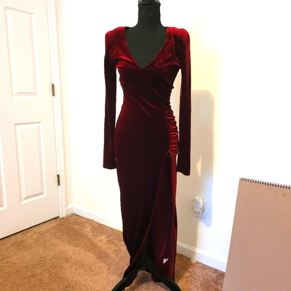 Velvet Fashion Nova Gown